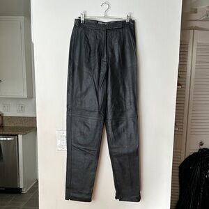 Sleek Black Women's Straight Leg Pants